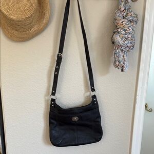 Coach Black Leather crossbody